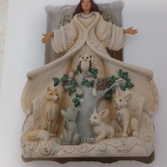 Jim Shore White Woodland - Picture 2 of 4